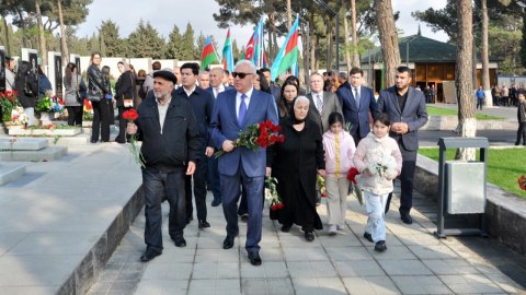 Vətən müharibəsi şəhidinin anım mərasimi keçirilib -&nbsp;FOTOLAR