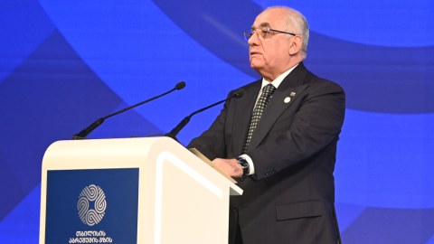 Əli Əsədov Tbilisi İpək Yolu Forumunun açılışında - FOTO