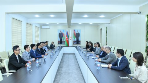 İNHA Universitetinin nümayəndə heyəti BMU-da səfərdədir