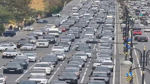 Paytaxtın 11 əsas yolunda TIXAC var