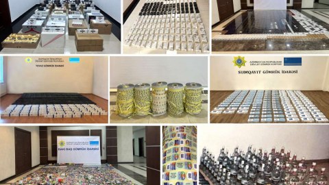 40 milyon siqaretin qanunsuz yollarla ölkəyə gətirilməsinin qarşısı alındı