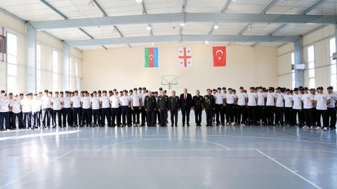 Üç ölkənin hərbi təhsil üzrə əməkdaşlığı müzakirə olundu - FOTO