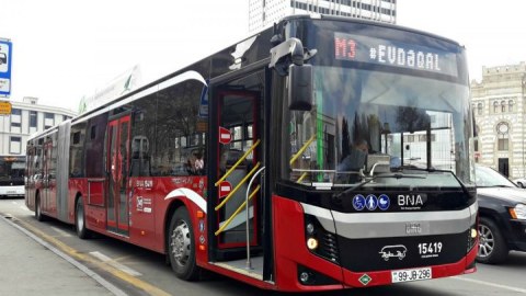 Bu yollarda avtobus&nbsp;zolağı yaradıldı