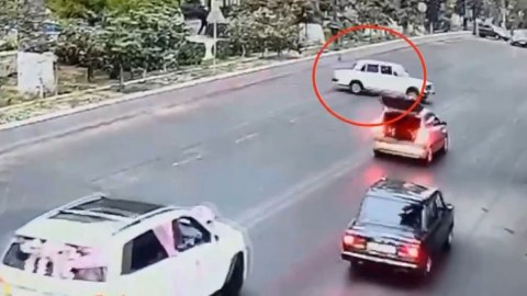 Toy karvanında avtoxuliqanlıq edən sürücü saxlanıldı&nbsp;-&nbsp;VİDEO