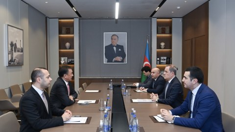 Ceyhun Bayramov TDT baş katibini qəbul etdi