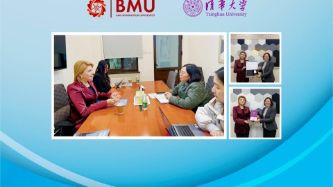 BMU ilə Tsinxua Universiteti arasında əməkdaşlıq istiqamətləri müəyyənləşdi