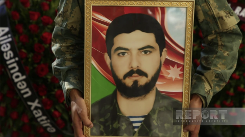 İtkin şəhidimizlə vida mərasimi keçirildi&nbsp;- FOTOLAR