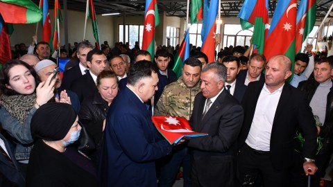 Birinci Qarabağ müharibəsi şəhidi dəfn edildi&nbsp;- FOTOLAR