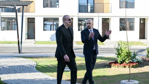İlham Əliyev Zəngilan şəhərində- FOTO&nbsp;