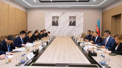 Rəşad Nəbiyev&nbsp;Çinin Sian şəhərinin meri ilə görüşüb - FOTO