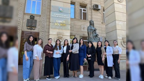 GDU-nun magistrantları elmi-tədqiqat müəssisələrində olublar