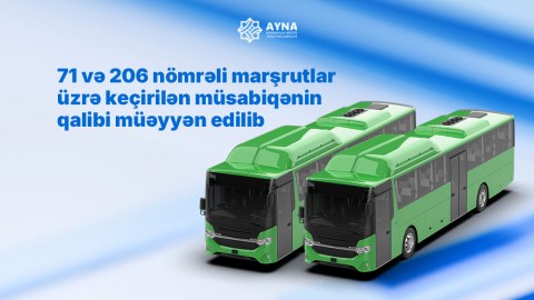 Daha iki marşrut xətti üzrə&nbsp;avtobuslar yeniləndi