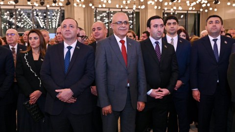 Deputatlar Türkiyə Cümhuriyyətinin 102-ci ildönümü münasibətilə keçirilən rəsmi tədbirdə&nbsp;