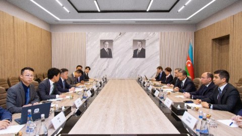 Nazir Rəşad Nəbiyev Hao Zhichen ilə&nbsp;görüşdü