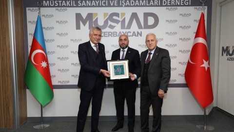 İstanbul Sənaye Palatasının nümayəndələri&nbsp;MÜSİAD Azərbaycanda&nbsp;- FOTO