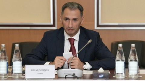 Rəşad Nəbiyev Dünya Bankının rəsmisi ilə görüşdü