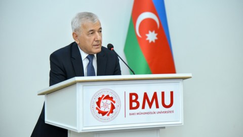 BMU-nun rektoru ikili diplom proqramından danışdı -&nbsp;FOTOLAR