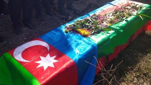 Şəhid Xəzər rayonunda torpağa tapşırıldı