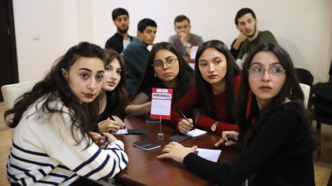 Gəncə Dövlət Universitetin tələbələri region birincisi oldular