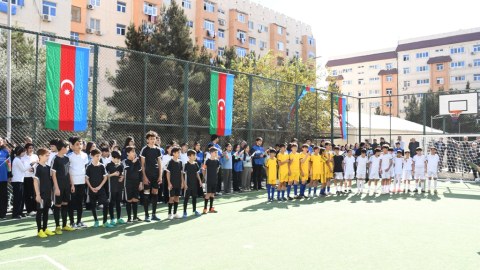 Bakıda abad məhəllələrin mini futbol yarışı keçirilib