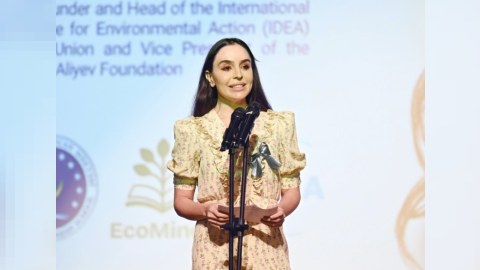 Leyla Əliyeva &ldquo;EcoMind 2025&rdquo; konfransında - FOTOLAR