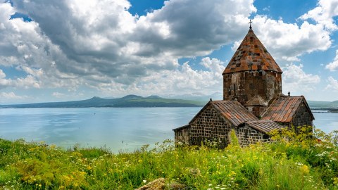 On those maps, there is no lake called Lake Sevan; it is Lake Goycha&nbsp;&ndash; Ilham Aliyev
