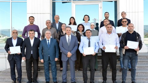 Media nümayəndələri üçün təlim və müsabiqə keçirilib - FOTOLAR