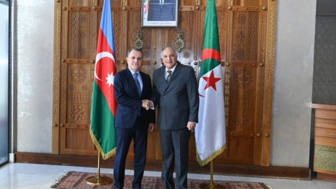 Azərbaycanla Əlcəzairin&nbsp;XİN başçıları görüşdü