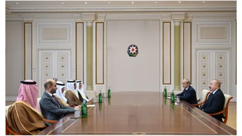Prezident qəbul keçirdi - FOTO