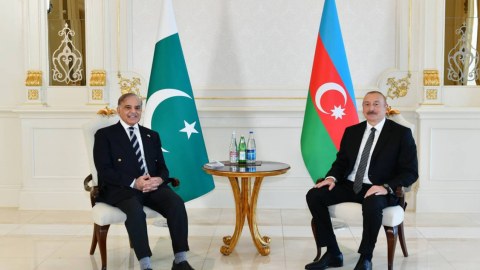 Şahbaz Şərif İlham Əliyevi təbrik etdi