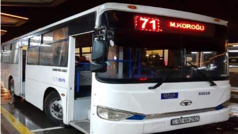 71 nömrəli marşrutun avtobusları YENİLƏNDİ