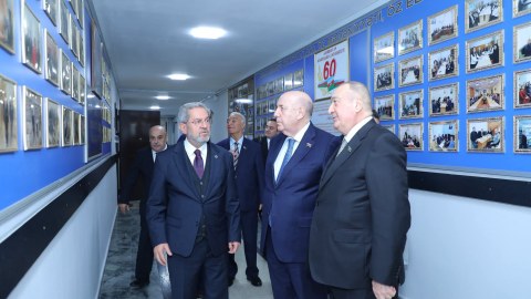 Ankara Universitetinin rektoru&nbsp;Kooperasiya Universitetində olub