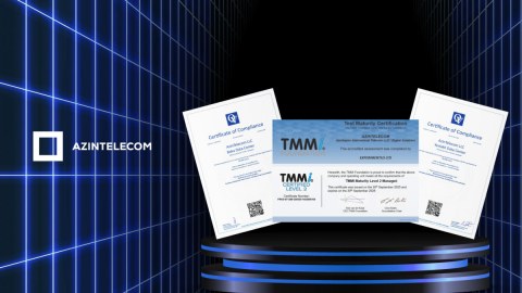 &ldquo;AzInTelecom&rdquo; iki beynəlxalq nüfuzlu sertifikasiyadan keçib