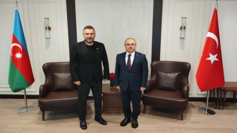Türkiyə səfiri Ertem Şenerlə görüşdü