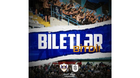 "Qarabağ" - "Neftçi" oyununun bütün biletləri SATILDI