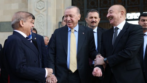Ərdoğan hərbi paraddan görüntülər PAYLAŞDI