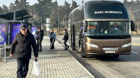 Sumqayıtdan Bakıya yeni marşrut AÇILDI