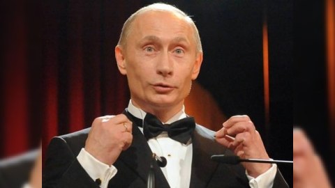 Putinin kinayəsi və yumoru - VİDEO