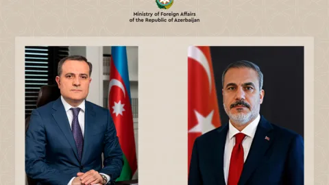 Ceyhun Bayramov Fidana zəng etdi