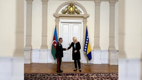 Zakir Həsənov Bosniya və Herseqovinada