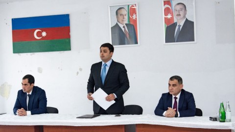 Neftçalanın icra başçısı səyyar görüş keçirib - FOTO