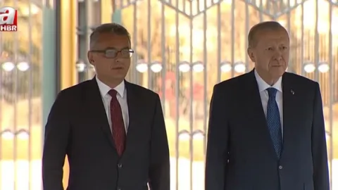 Ərdoğan Şimali Kipr Prezidentini qəbul etdi