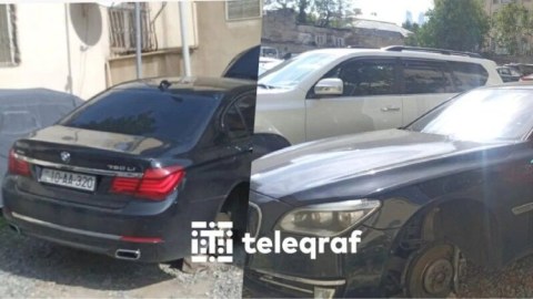 Küçədə yararsız vəziyyətdə qalan &ldquo;AA&rdquo; seriyalı avtomobil kimindir?&nbsp;&nbsp;