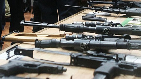 Polis qanunsuz saxlanılan odlu silah-sursat aşkarladı