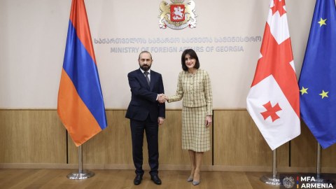 Mirzoyan gürcüstanlı həmkarı ilə Tbilisidə görüşdü