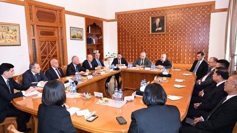 Konstitusiya Məhkəməsində beynəlxalq konfrans iştirakçıları ilə görüş&nbsp;