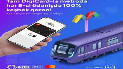 ABB-dən metro istifadəçilərinə xüsusi fürsət!