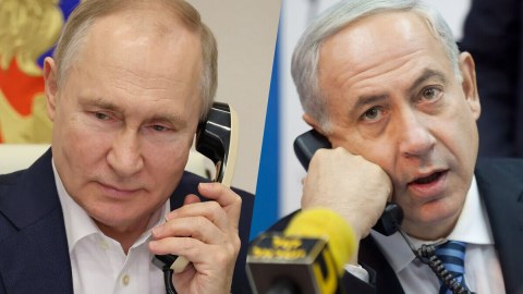 Putin Netanyahu ilə danışıqlar apardı