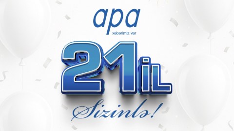 APA-nın yaranmasından 21 il ötür