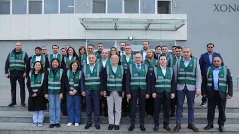 Asiya İnkişaf Bankının prezidenti &ldquo;Veysəloğlu&rdquo;nun Logistika Mərkəzində - FOTO